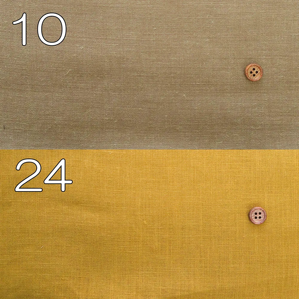 Soft-Finished Linen Sheeting Fabric - Plain 極 - nomura tailor