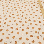 Cotton Oxford Printed Fabric - Bear - nomura tailor