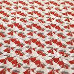 Gold Brocade (Kinran) - Flock of Cranes Pattern - nomura tailor
