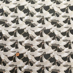 Gold Brocade (Kinran) - Flock of Cranes Pattern - nomura tailor