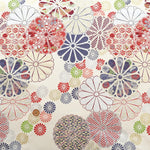 Gold Brocade (Kinran) - Full Chrysanthemum Pattern - nomura tailor