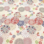Gold Brocade (Kinran) - Full Chrysanthemum Pattern - nomura tailor