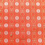 Gold Brocade (Kinran) - Shokko Floral Pattern - nomura tailor