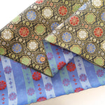 Gold Brocade (Kinran) - Shokko Floral Pattern - nomura tailor