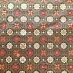 Gold Brocade (Kinran) - Hexagonal Floral Diamond Pattern - nomura tailor