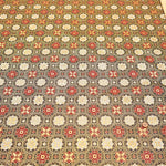 Gold Brocade (Kinran) - Hexagonal Floral Diamond Pattern - nomura tailor