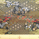 Gold Brocade (Kinran) - Auspicious Cloud Pattern - nomura tailor