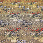 Gold Brocade (Kinran) - Auspicious Cloud Pattern - nomura tailor