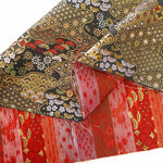 Gold Brocade (Kinran) - Auspicious Cloud Pattern - nomura tailor