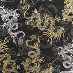 Gold Brocade (Kinran) - Dragon in Clouds - nomura tailor