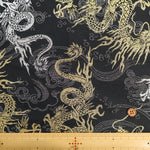 Gold Brocade (Kinran) - Dragon in Clouds - nomura tailor