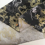 Gold Brocade (Kinran) - Dragon in Clouds - nomura tailor