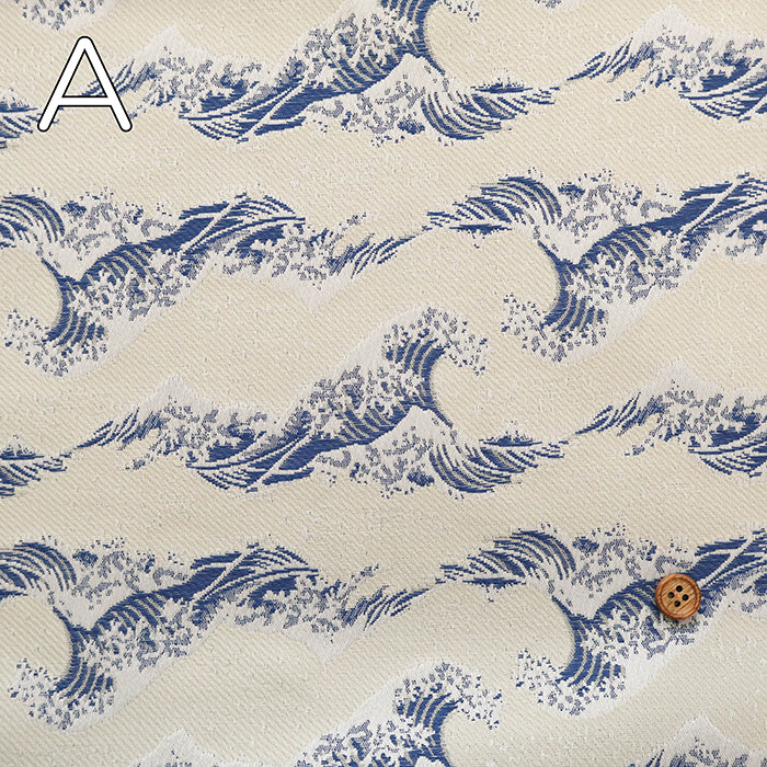 Polyester Japanesque Jacquard Fabric - Iki - nomura tailor