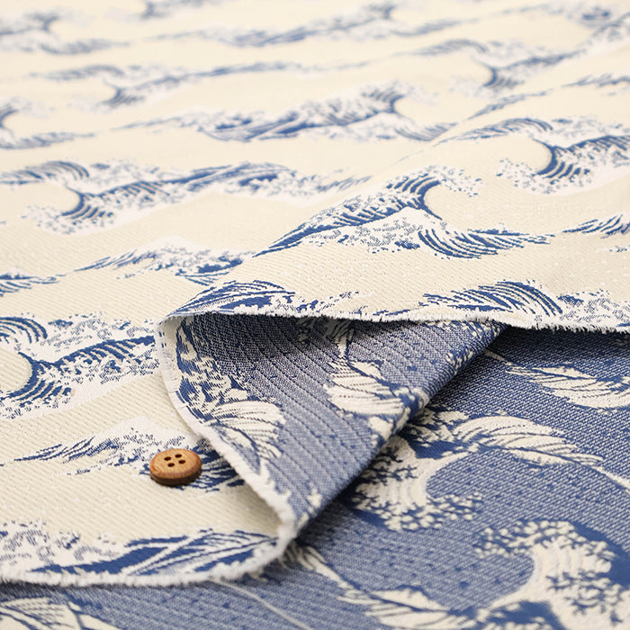 Polyester Japanesque Jacquard Fabric - Iki - nomura tailor