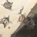 Polyester Jacquard Fabric - Cat - nomura tailor