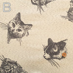 Polyester Jacquard Fabric - Cat - nomura tailor