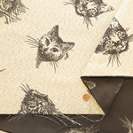 Polyester Jacquard Fabric - Cat - nomura tailor