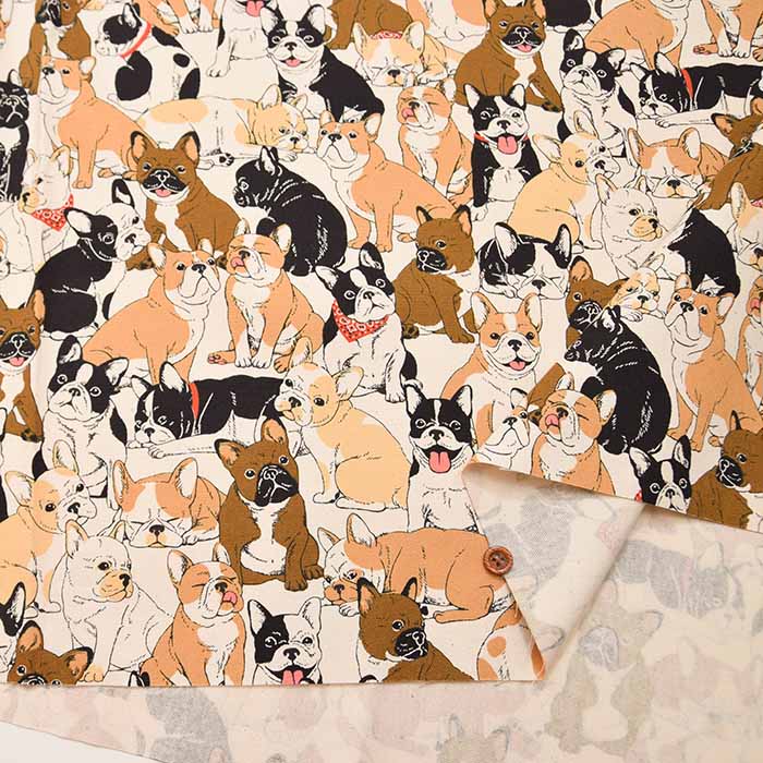 Cotton Ox Printed Fabric Bull - nomura tailor