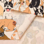 Cotton Ox Printed Fabric Bull - nomura tailor