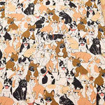 Cotton Ox Printed Fabric Bull - nomura tailor