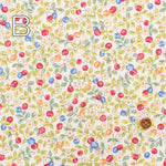 Cotton broadcloth print fabric Cherry - nomura tailor