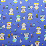 Cotton Muslin Printed Fabric - UFO - nomura tailor