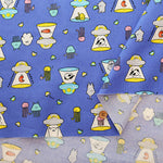 Cotton Muslin Printed Fabric - UFO - nomura tailor