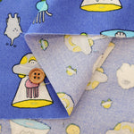 Cotton Muslin Printed Fabric - UFO - nomura tailor