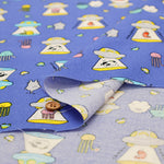 Cotton Muslin Printed Fabric - UFO - nomura tailor