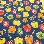 C/L Canvas Printed Fabric - Paprika - nomura tailor