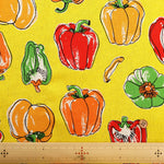 C/L Canvas Printed Fabric - Paprika - nomura tailor