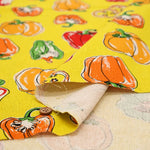 C/L Canvas Printed Fabric - Paprika - nomura tailor