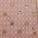 Cotton sheeting print fabric un/no Good old days Teddy bear - nomura tailor