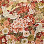 Cotton seating print fabric Japanese toning - nomura tailor