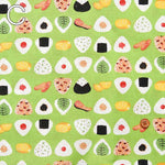 Cotton Seating Printed Fabric Onigiri - nomura tailor