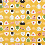 Cotton Seating Printed Fabric Onigiri - nomura tailor