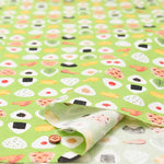 Cotton Seating Printed Fabric Onigiri - nomura tailor