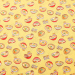 Cotton seating printed fabric Shiba and Ramen - nomura tailor