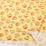 Cotton seating printed fabric Shiba and Ramen - nomura tailor