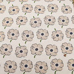 C/L canvas print fabric Flower - nomura tailor