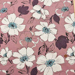 C/L Canvas Printed Fabric Flower - nomura tailor