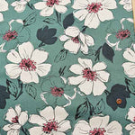 C/L Canvas Printed Fabric Flower - nomura tailor