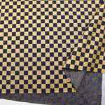 Cotton chinese Grame printed fabric Checkered - nomura tailor