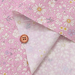 Cotton CB printed fabric Flower - nomura tailor