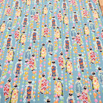 Cotton Sharting Printed Fabric - Maiko-san - nomura tailor