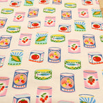 Cotton Oxford Unbleached Printed Fabric - Kankan - nomura tailor