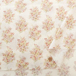 Cotton Unbleached Sharting Printed Fabric - Floral Harmony - nomura tailor