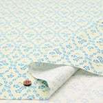 Cotton Ox Printed Fabric Nemophila - nomura tailor