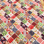 Cotton Sheeting printed Fabric - Japanese Style Lame (Glitter) - nomura tailor