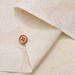 C/L Canvas printed fabric maisema circle - nomura tailor